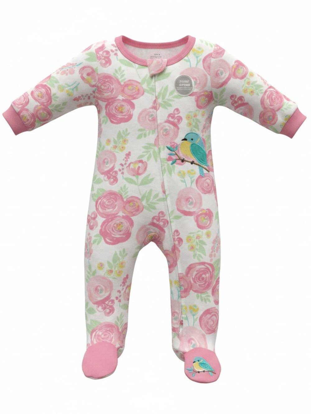 Koala Baby Floral Footed Sleeper Pajamas Size 6-9M NWT